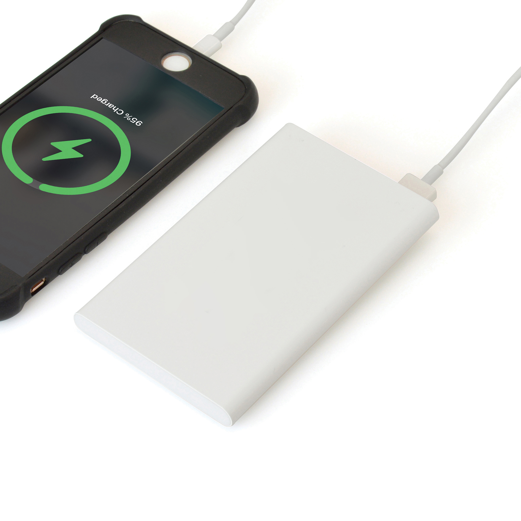 Picture of White Flat Power Bank